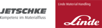 Linde_Jetschke_Kombi-Logo_quer_links_Pantone_Kompetenz im Materialfluss